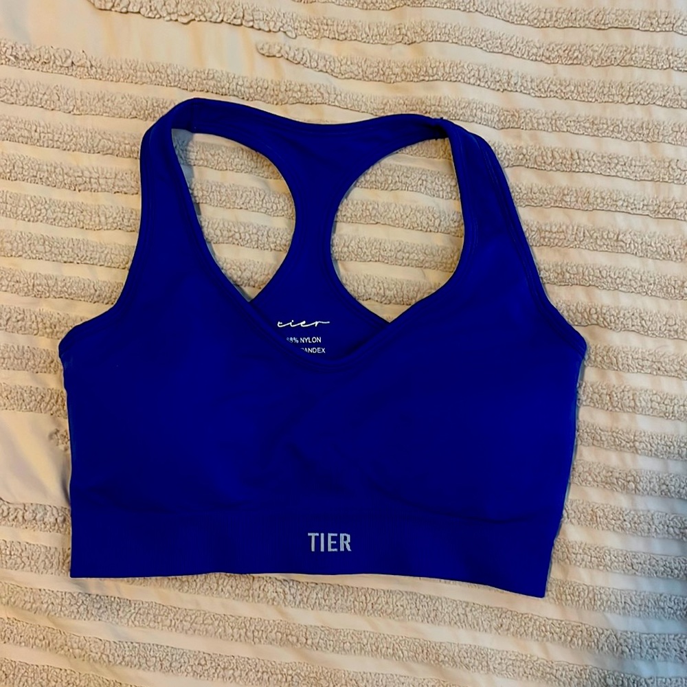 Tier Racerback Bra EUC - Picture 4 of 7